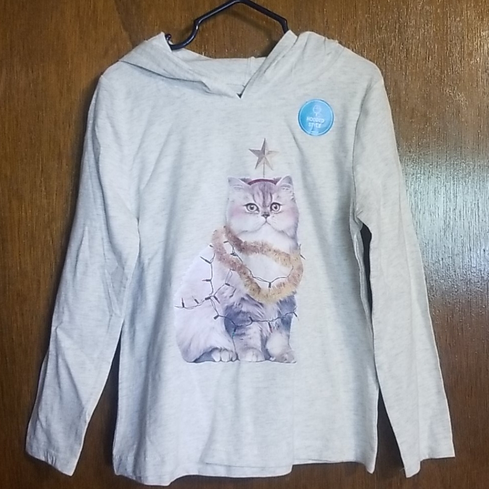 Long sleeve hoodes tee
